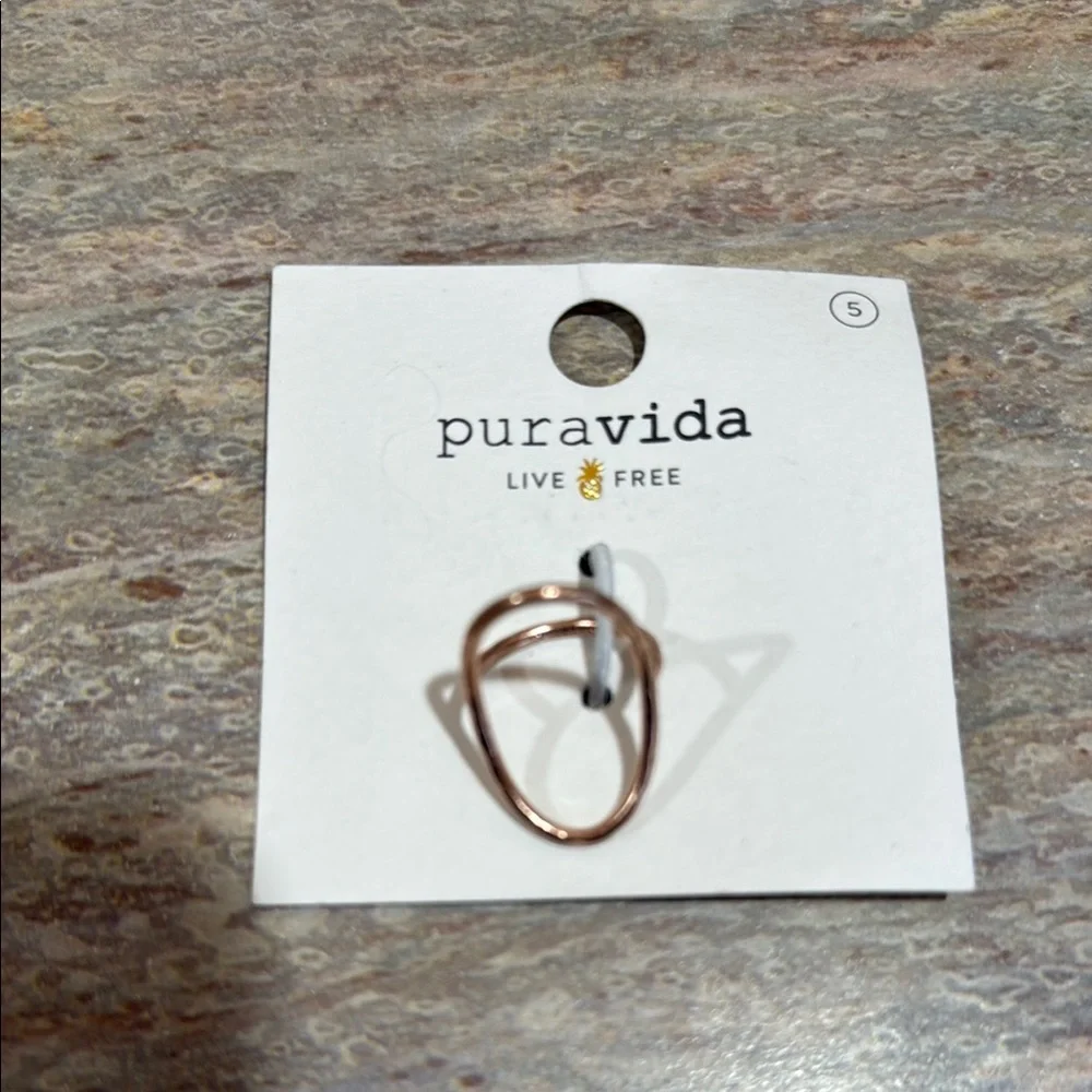 NEW Pura Vida Rose Gold Ring - Picture 1 of 3